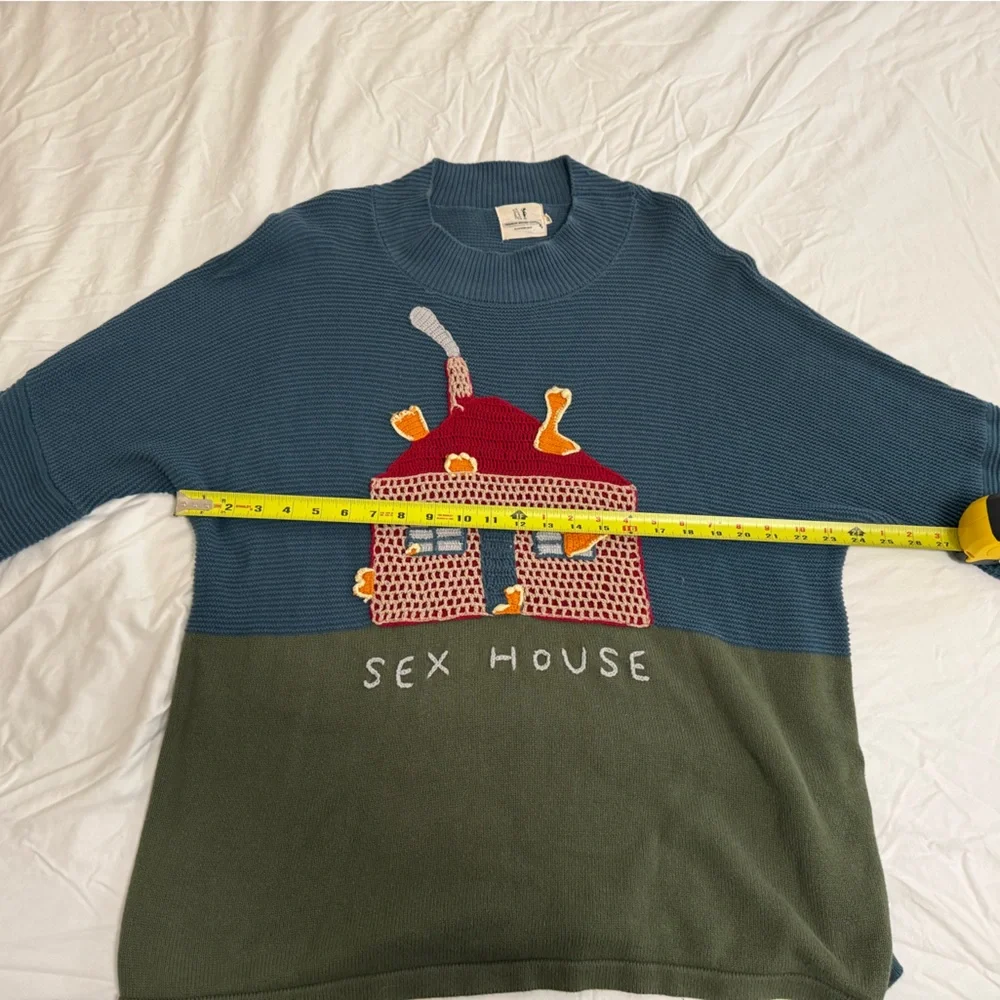 Fashion Brand Company Sex House on Fire Sweater XL - Picture 3 of 4